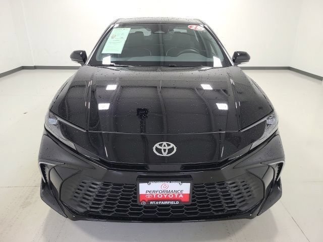 Certified Used 2025 Midnight Black Metallic Toyota SE image 2