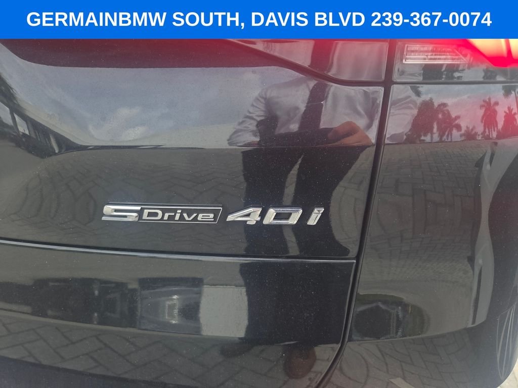 Certified Used 2024 Black Sapphire Metallic BMW sDrive40i image 5