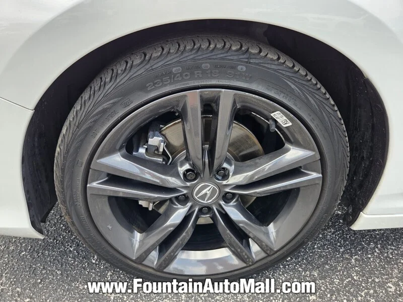 Used 2024 Platinum White Pearl Acura CVT W/A-SPEC TECHNOLOGY PACKAGE image 7