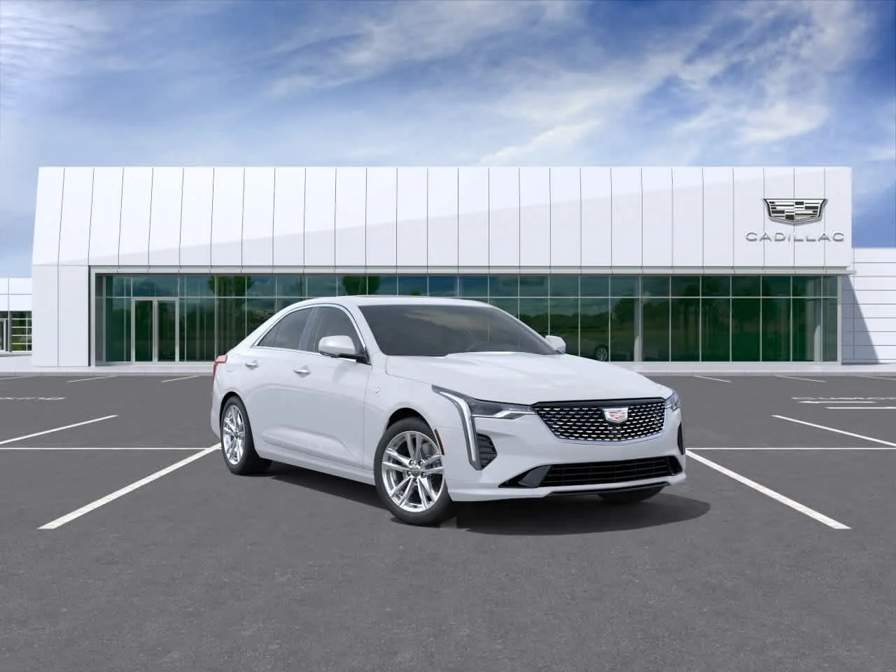 New 2026 Summit White Cadillac Luxury image 1