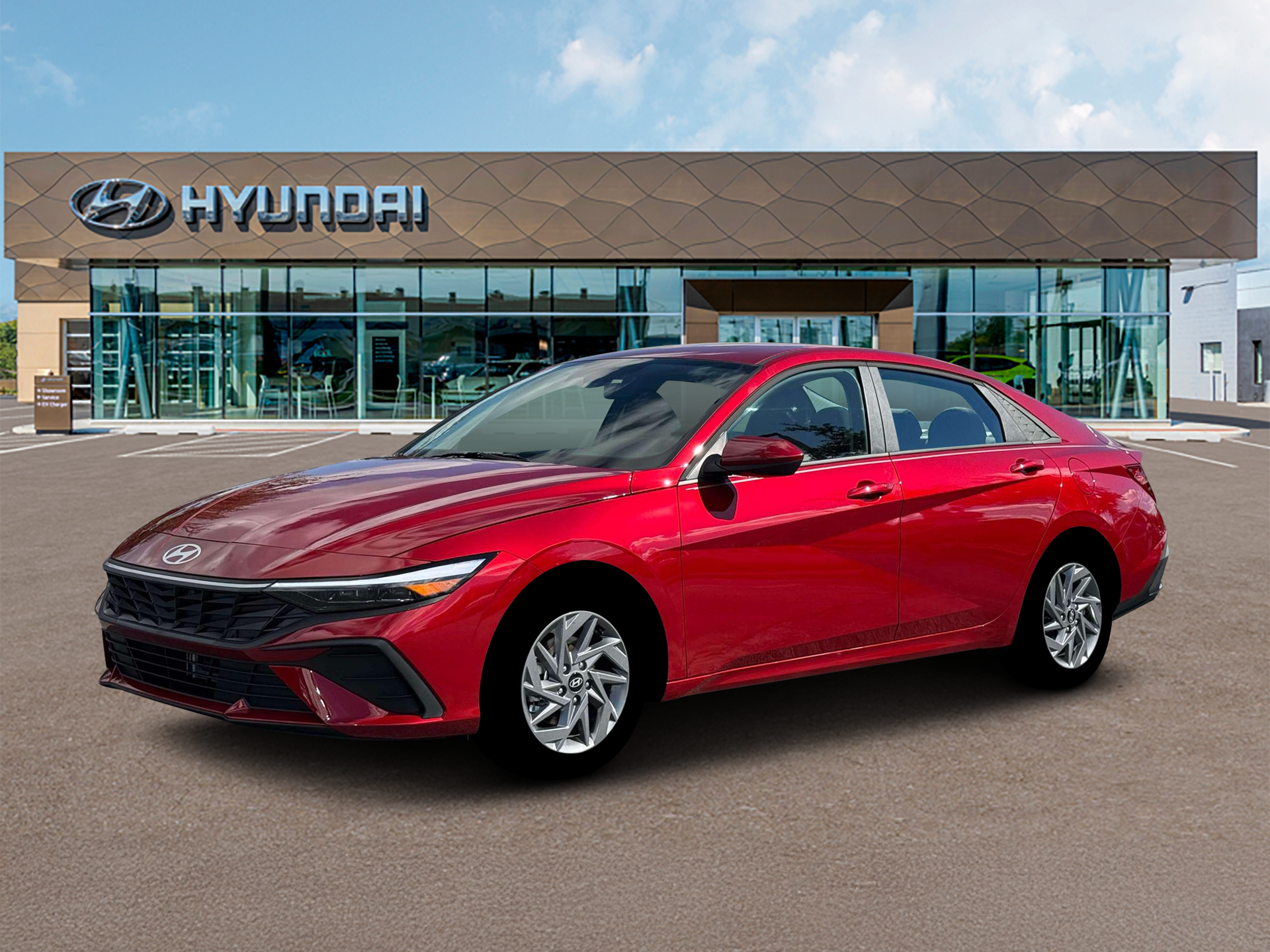 New 2026 Red Hyundai Blue image 2