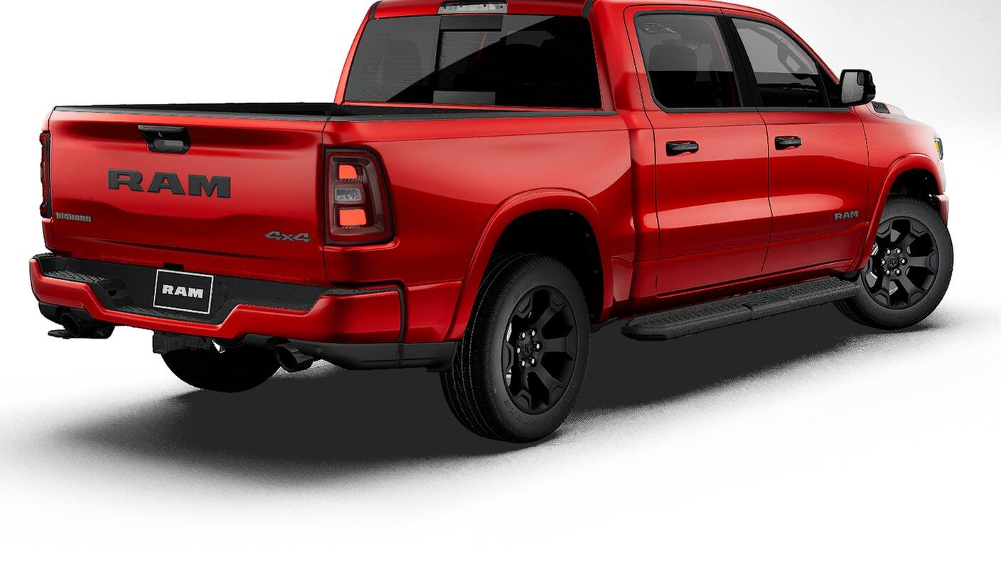 New 2027 Molten Red Pearl-Coat Exterior Paint RAM Big Horn/Lone Star image 14