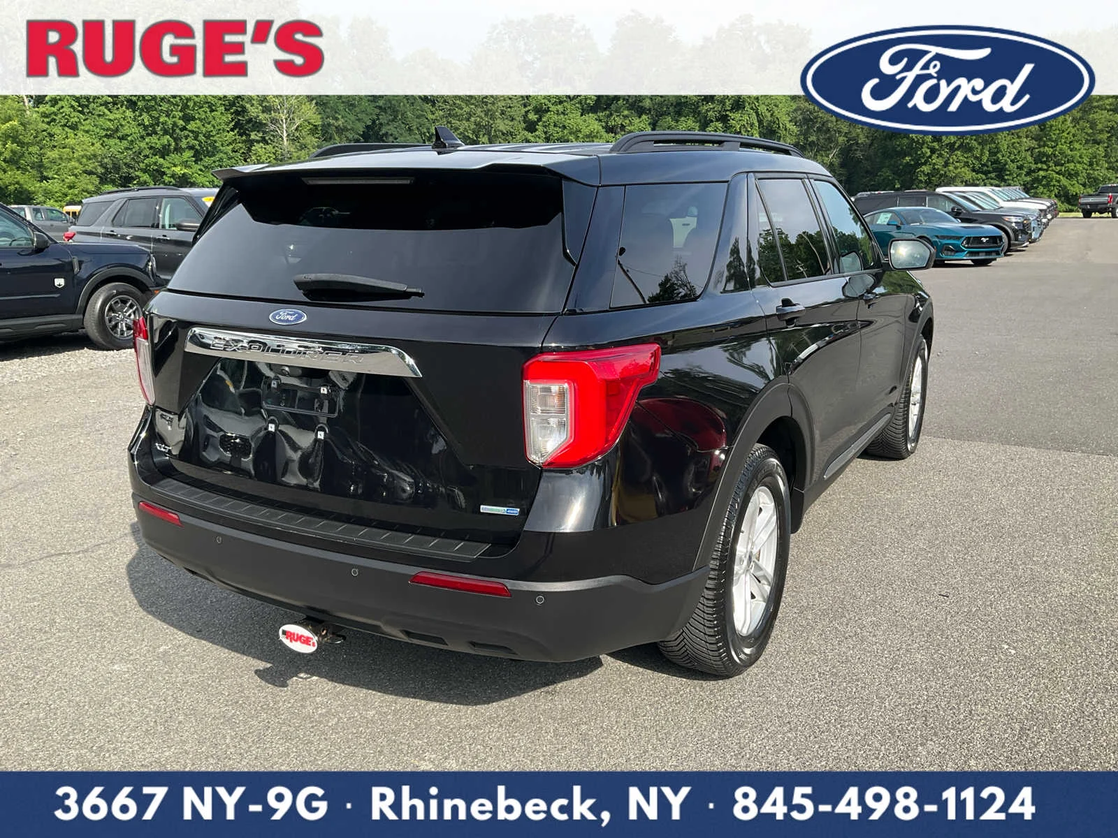 Used 2020 Agate Black Metallic Ford XLT image 3