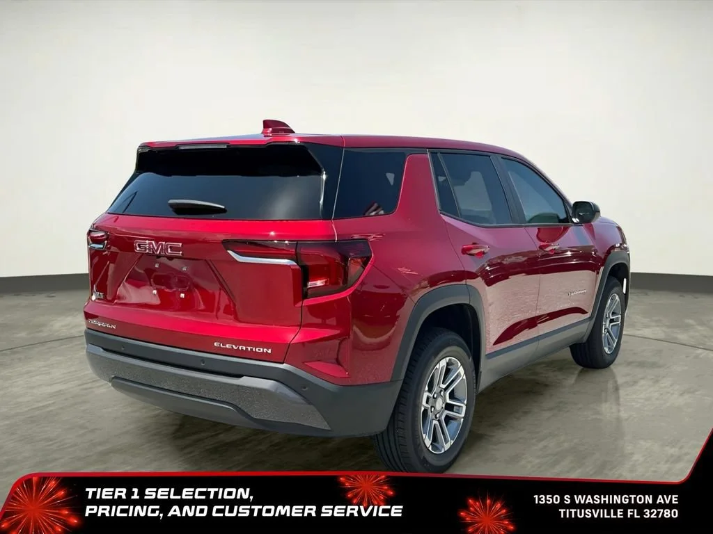 New 2027 Volcanic Red Tintcoat GMC FWD Elevation image 7