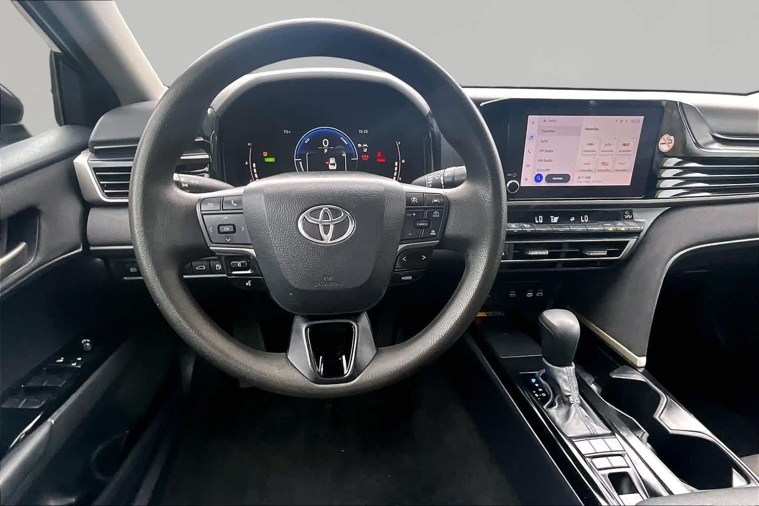 Used 2025 Midnight Black Metallic Toyota LE image 6
