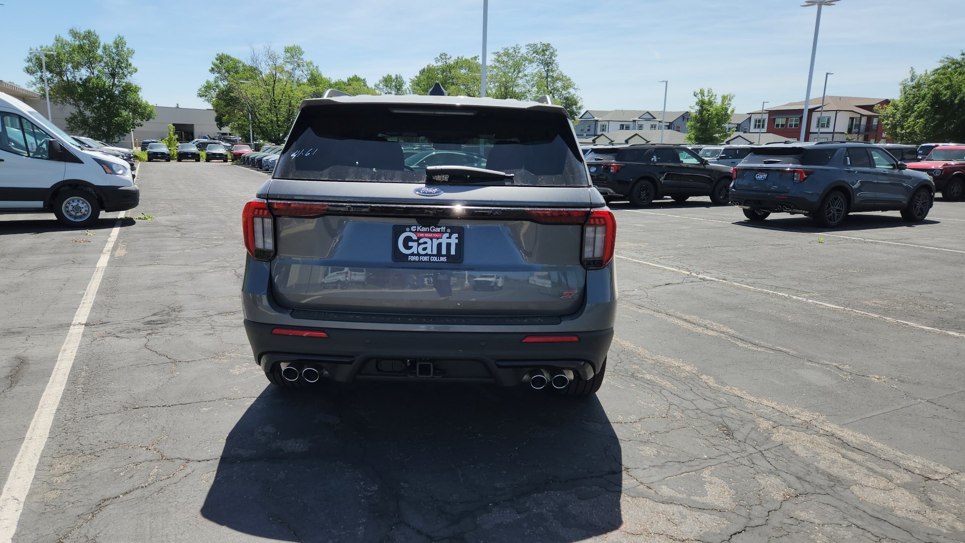 New 2026 Carbonized Gray Metallic Ford ST image 6