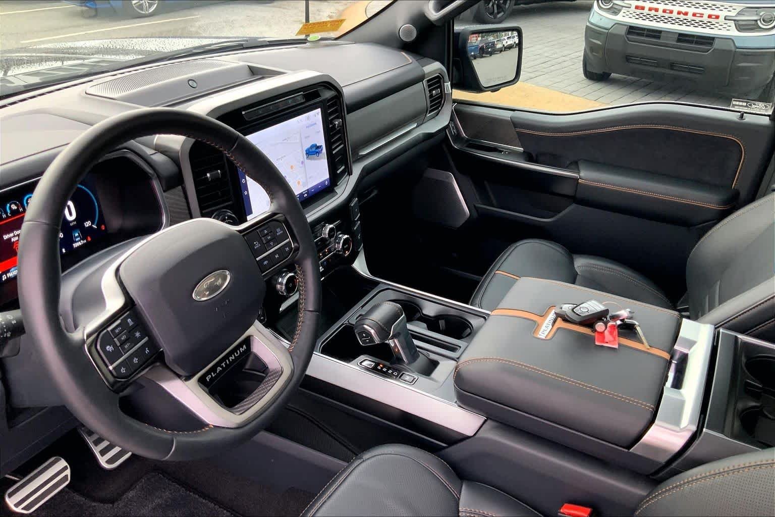 Used 2022 Antimatter Blue Metallic Ford Platinum image 16