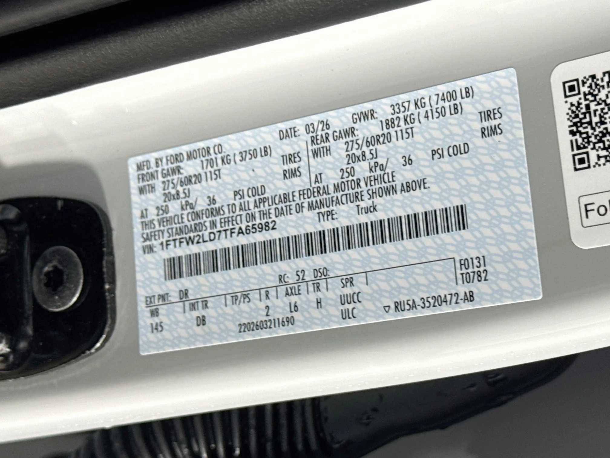 New 2026 Avalanche Ford STX® image 30