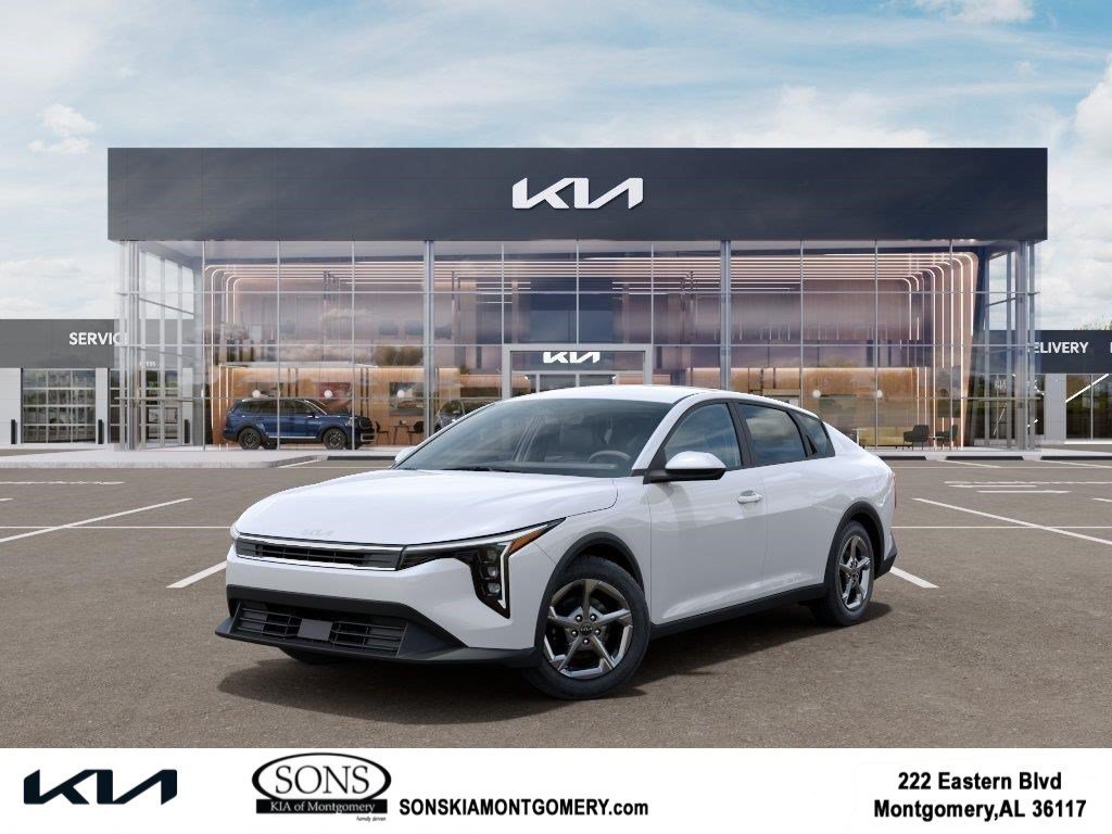 New 2026 Snow White Pearl Kia LXS image 1