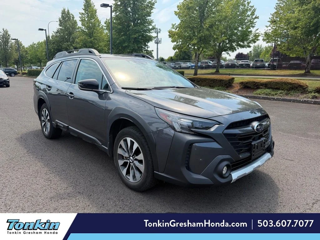 Used 2023 Magnetite Gray Metallic Subaru Limited image 1