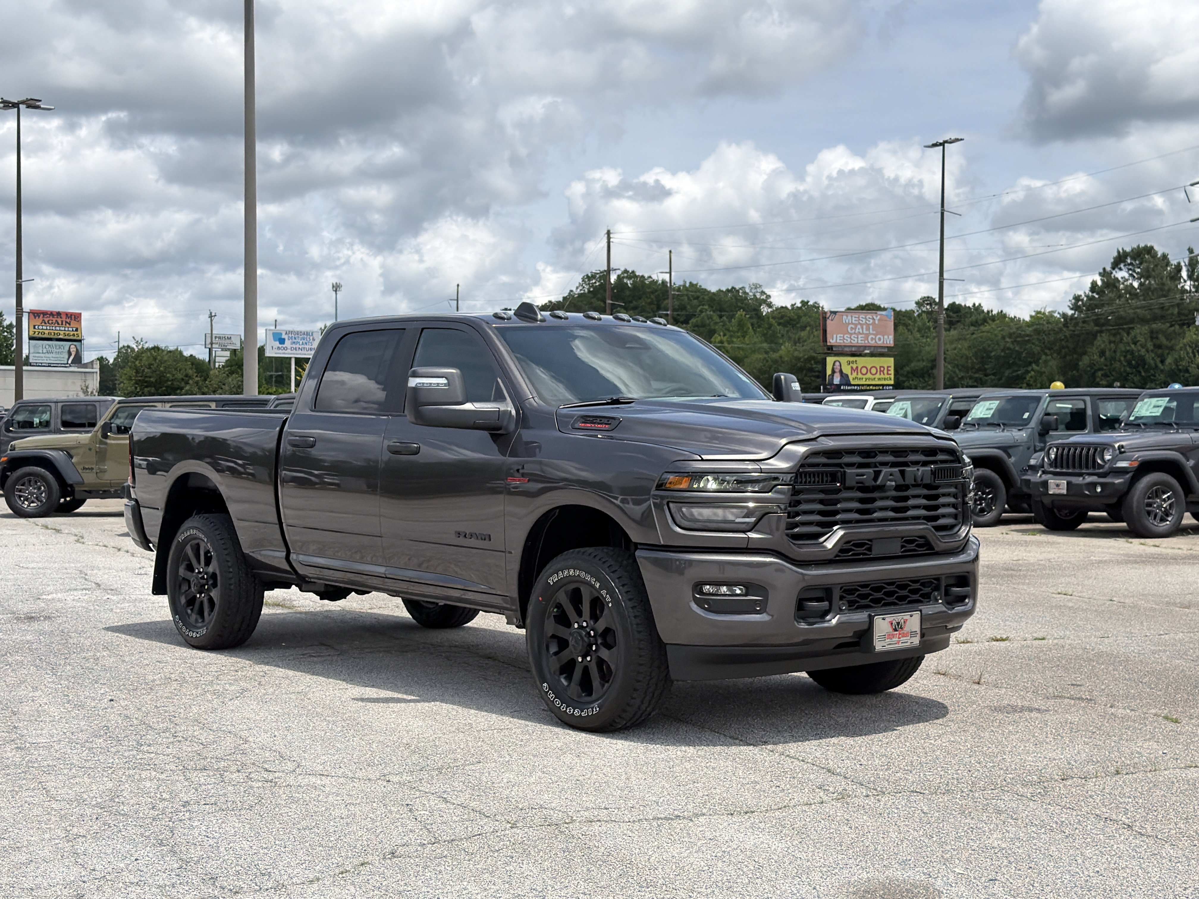 New 2026 Granite Crystal Metallic Clear-Coat Exterior Paint RAM Big Horn image 2