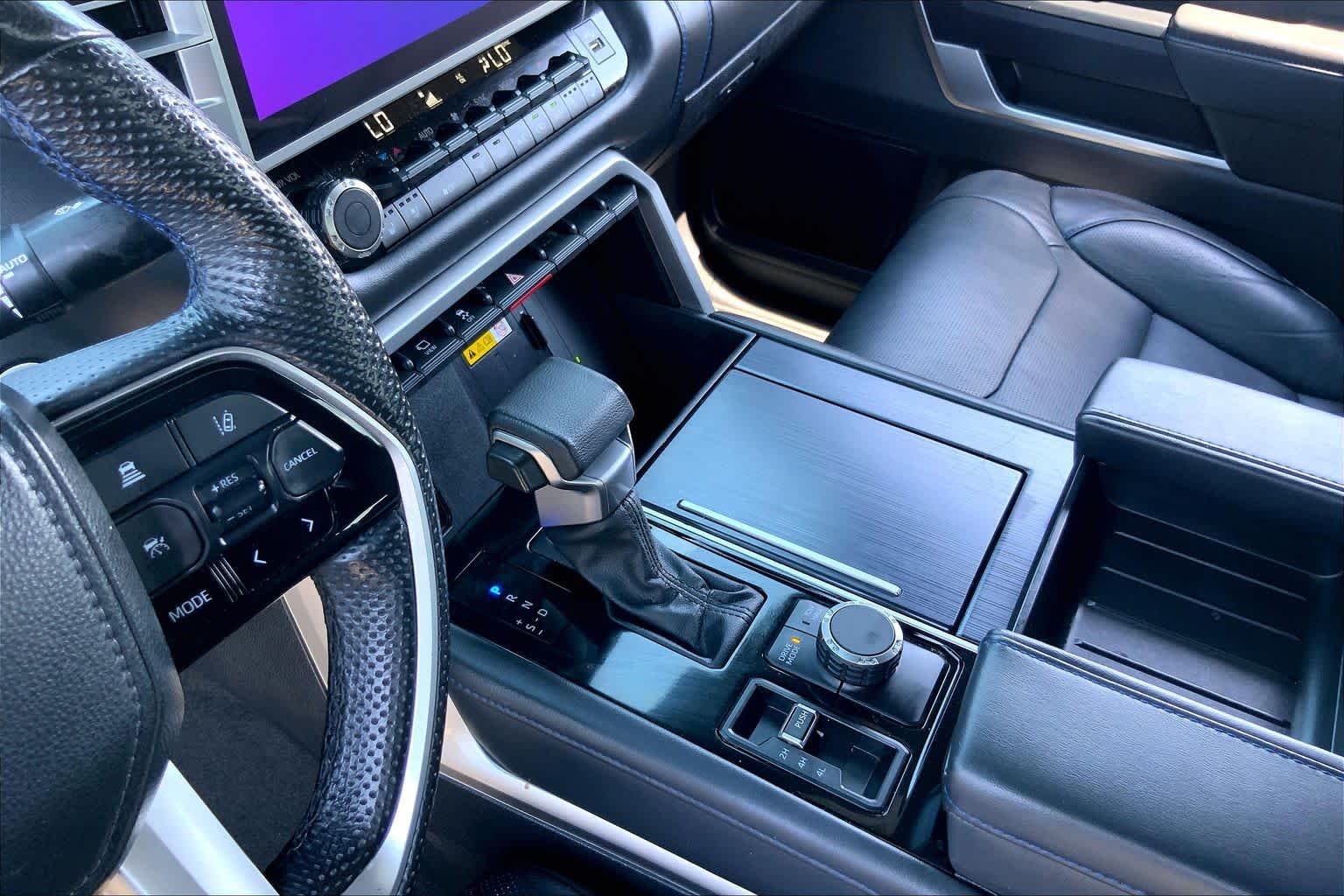 Used 2024 Midnight Black Metallic Toyota Platinum Hybrid image 16