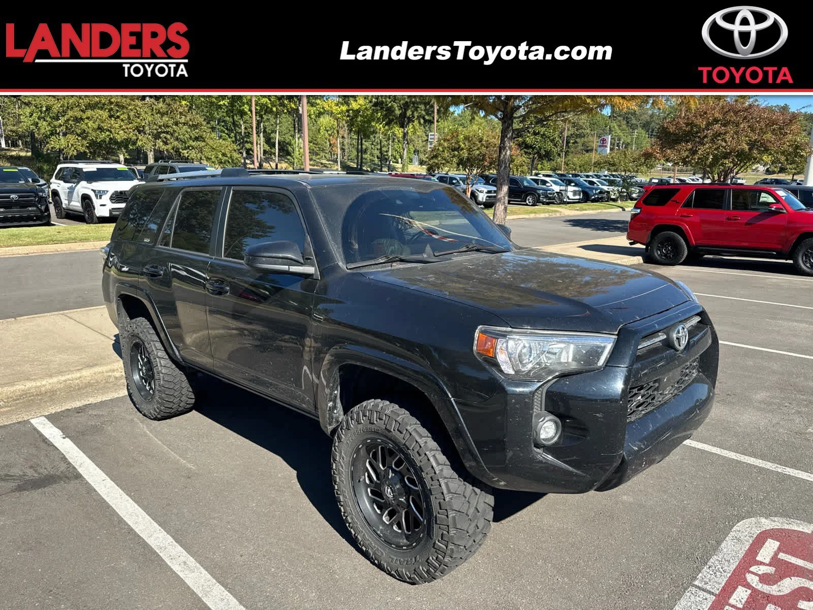 Used 2022 Midnight Black Metallic Toyota SR5 image 1