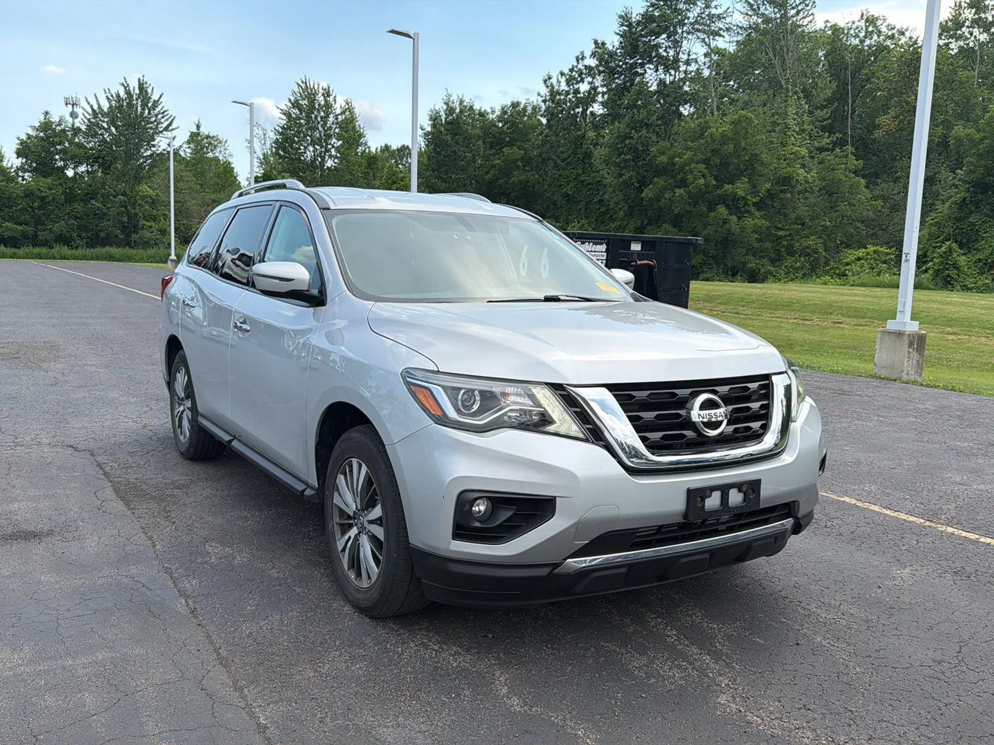 Used 2019 Brilliant Silver Metallic Nissan SV image 4