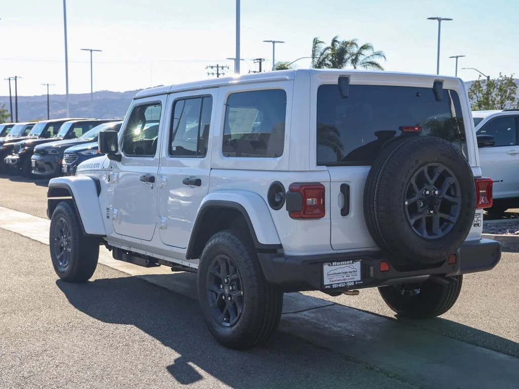 New 2026 Bright White Clearcoat Jeep 85th Anniversary Edition image 5