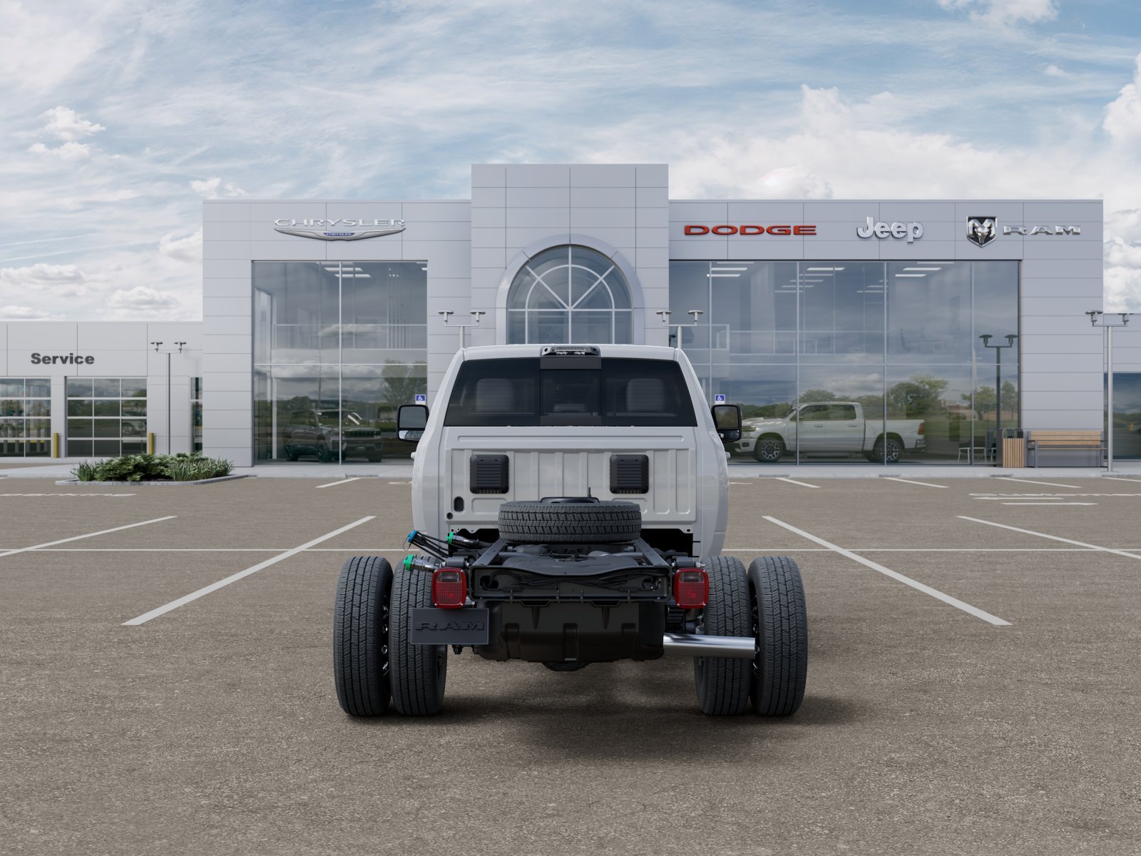 New 2026 Bright White Clearcoat RAM Tradesman image 34