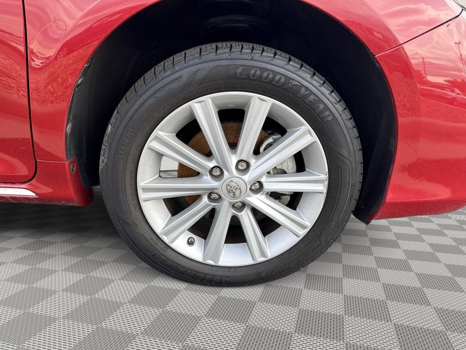 Used 2012 Barcelona Red Metallic Toyota XLE image 8