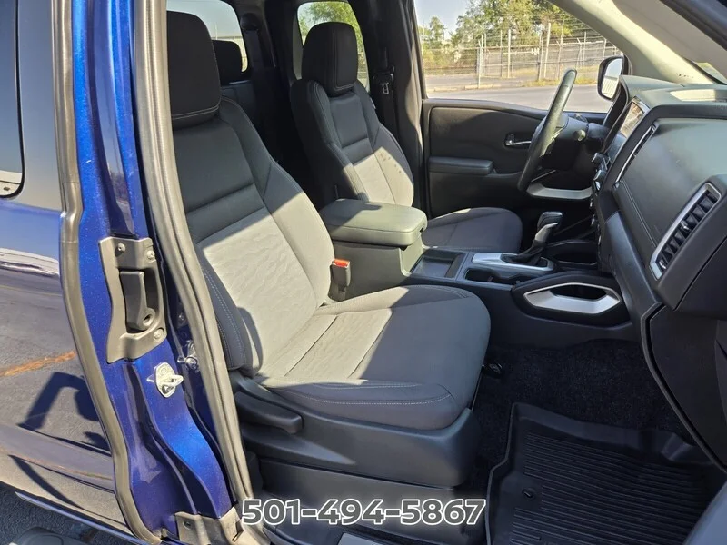 Used 2022 Deep Blue Pearl NISSAN SV image 20