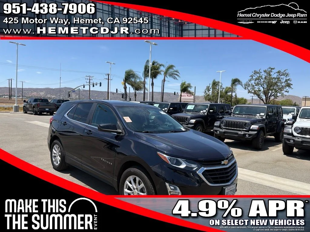 Used 2021 Blue Chevrolet LT image 1