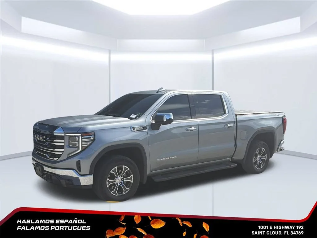 Used 2024 Sterling Metallic GMC SLT image 2