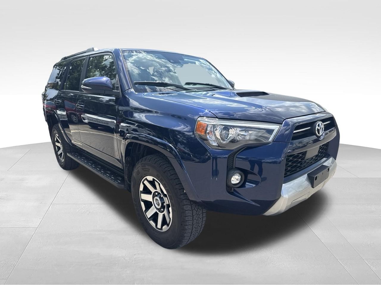 Used 2021 Blue Toyota TRD Off-Road Premium image 2