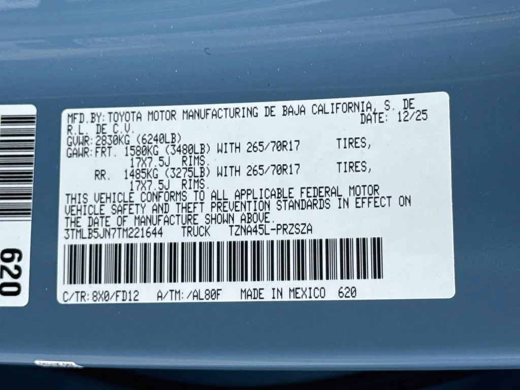 Used 2026 Blue Toyota TRD Off-Road image 35