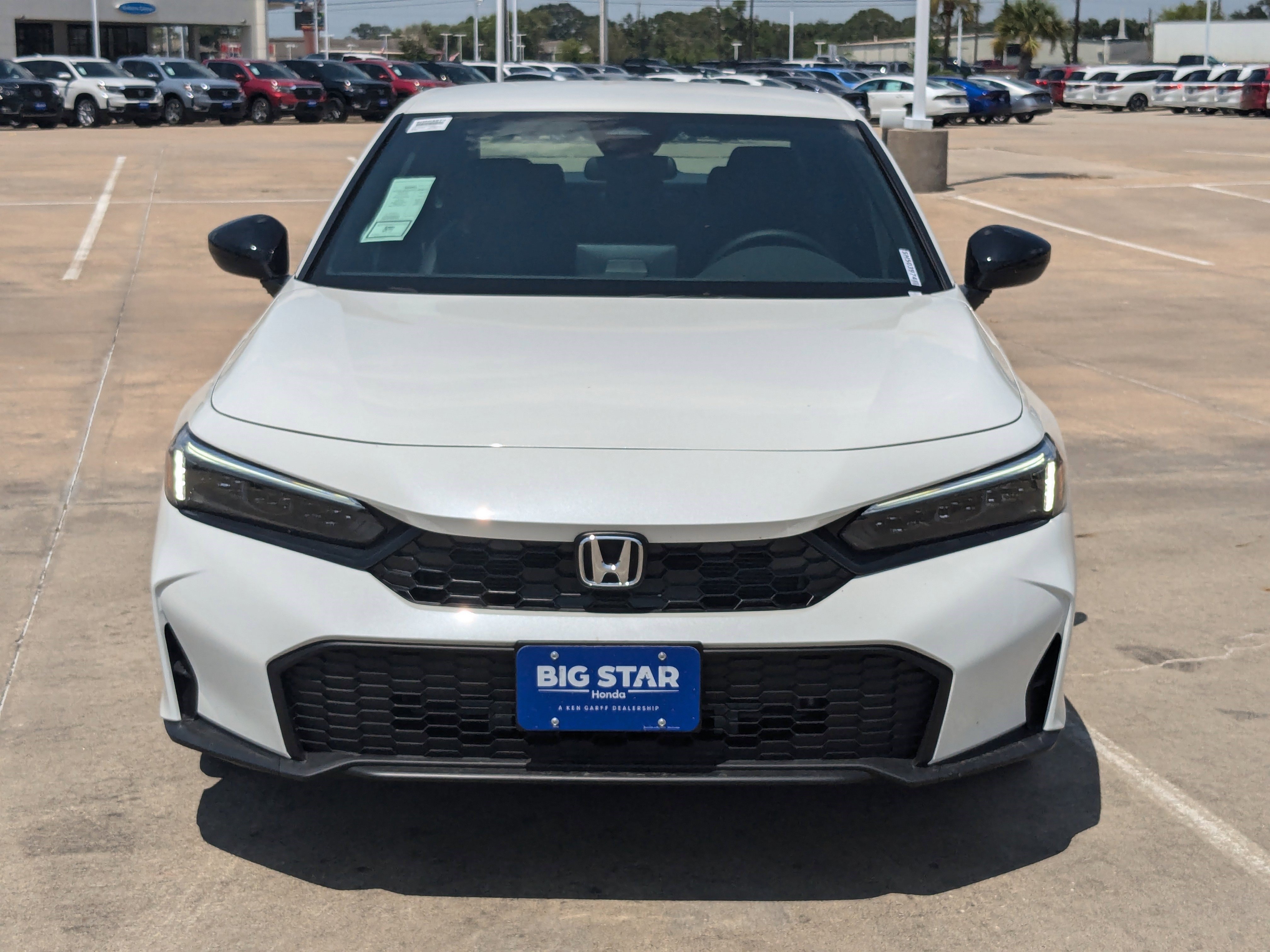 New 2026 Platinum White Pearl Honda Sport image 9