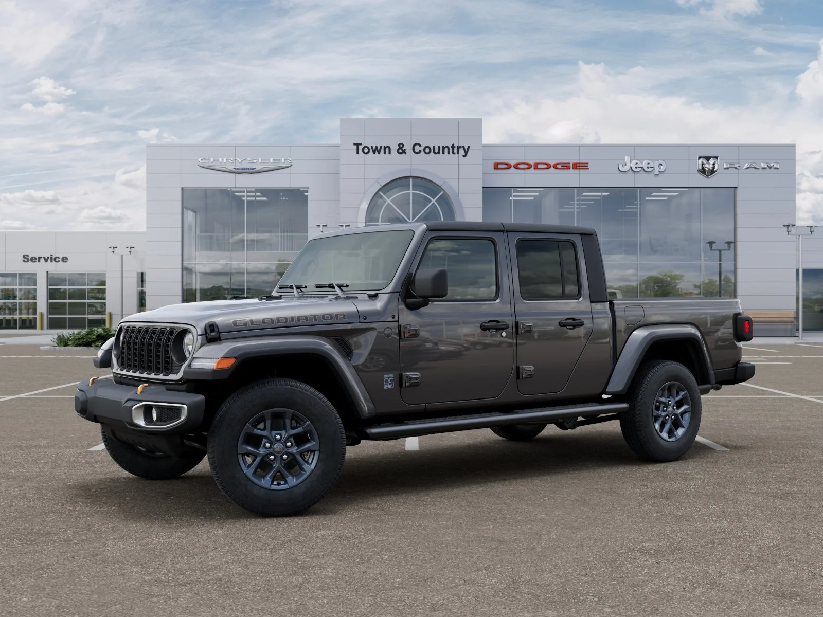 New 2026 Granite Crystal Metallic Clear-Coat Exterior Paint Jeep 85th Anniversary Edition image 28