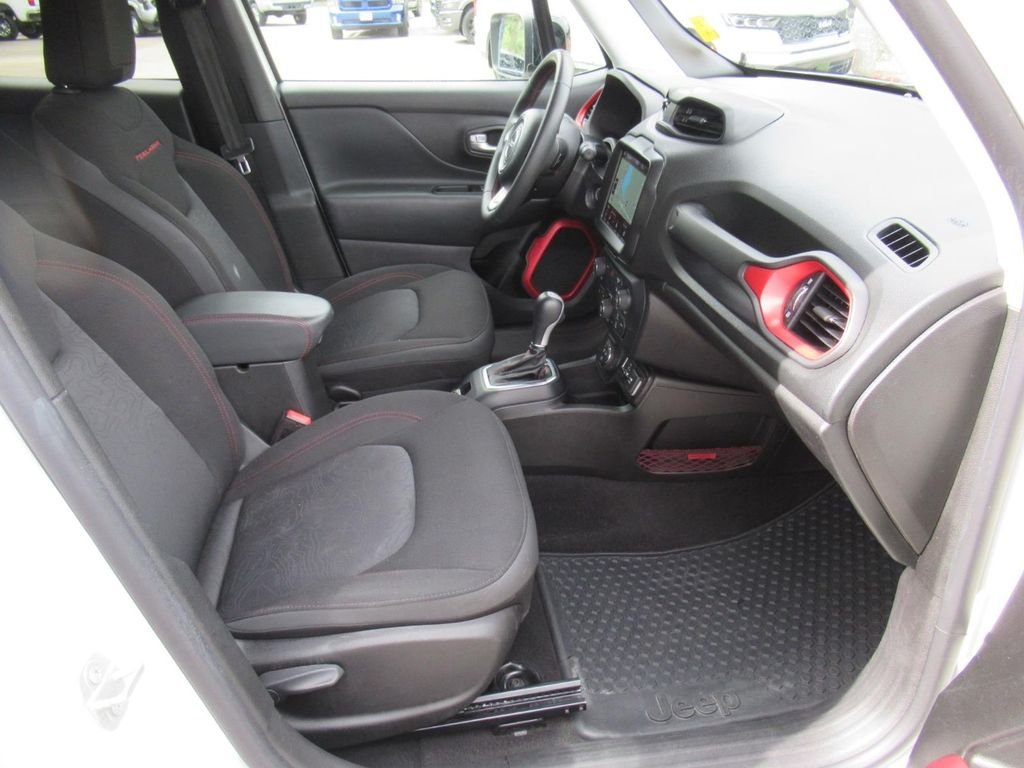 Certified Used 2023 White Jeep Trailhawk image 10