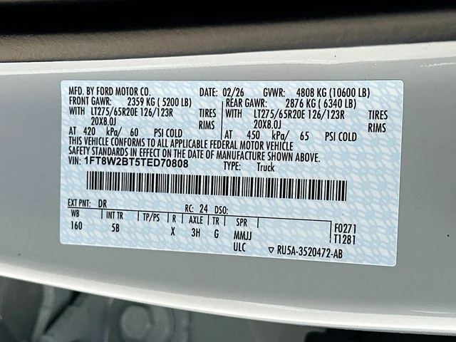 New 2026 Avalanche Ford Lariat image 21
