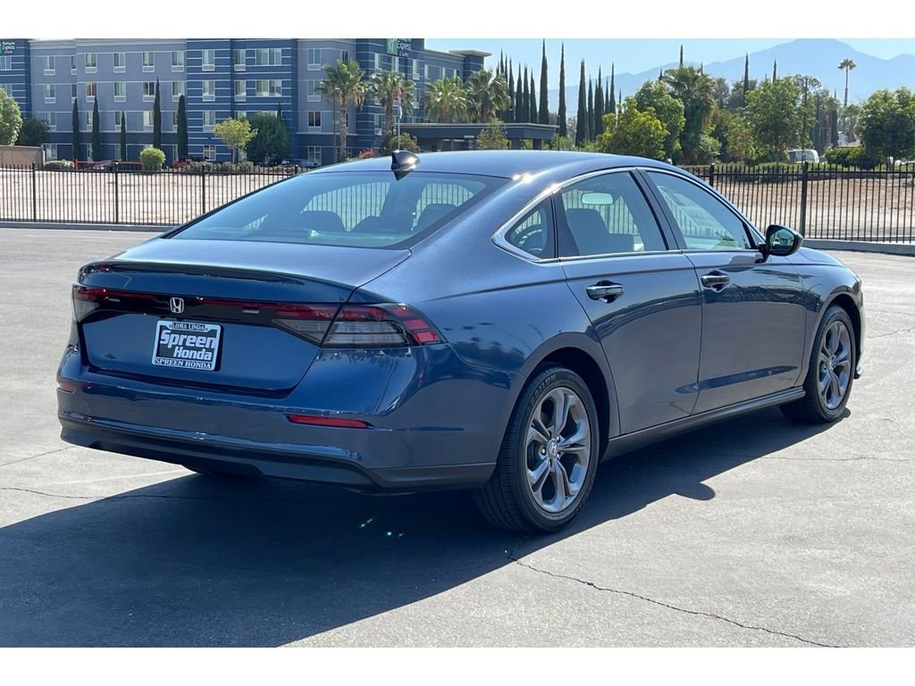 Used 2024 Canyon River Blue Metallic Honda EX image 6