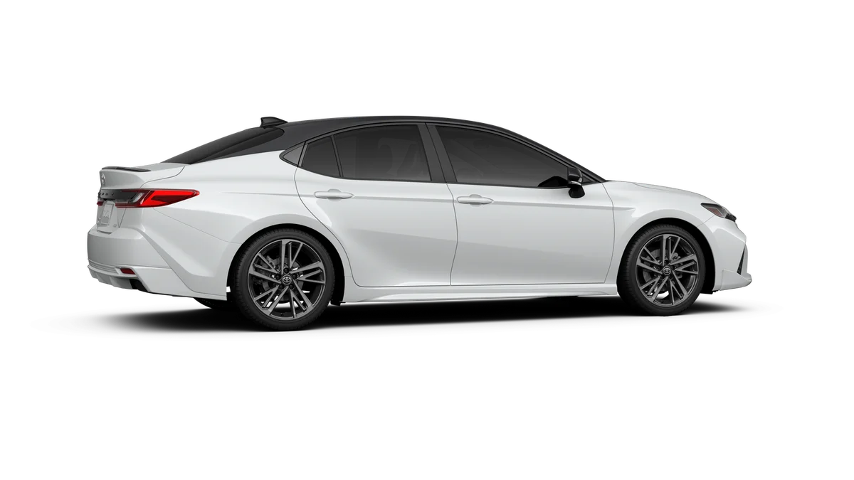 New 2026 Wind Chill Pearl with Midnight Black Metallic roof Toyota XSE image 41
