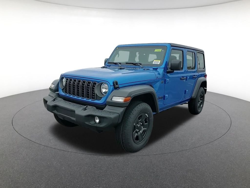 New 2026 Hydro Blue Pearl-Coat Exterior Paint Jeep Sport image 12