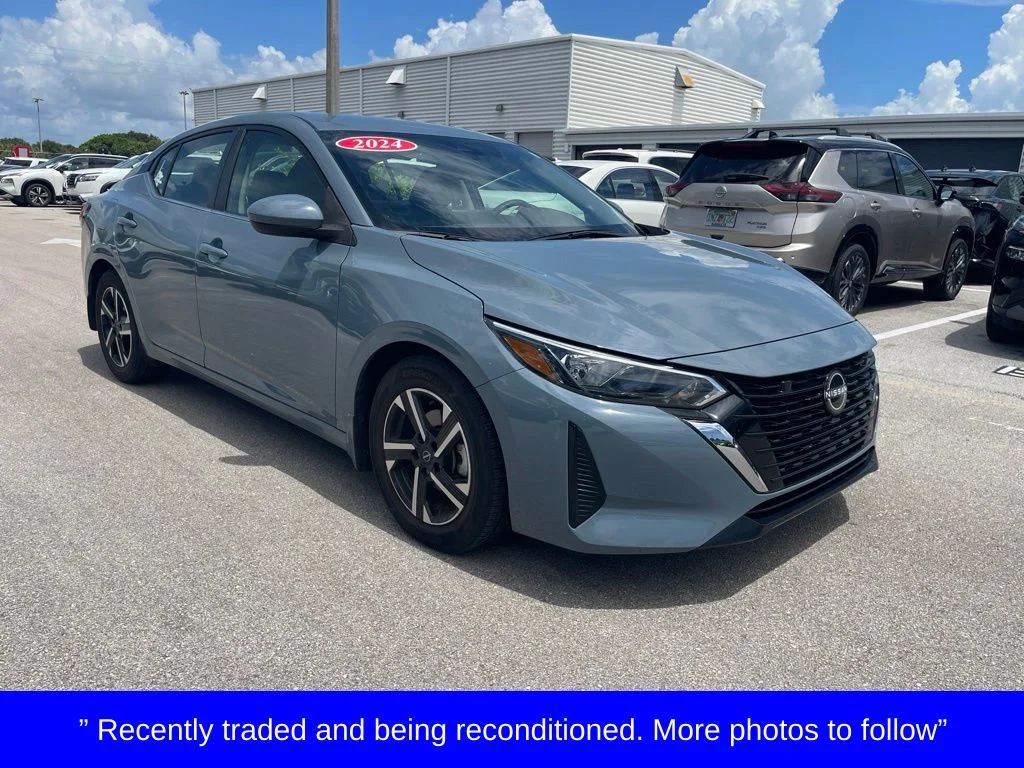 Used 2024 Gray Nissan SV image 1
