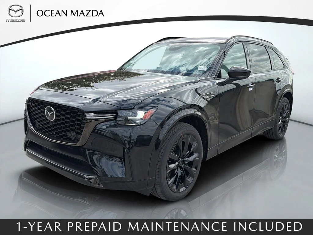New 2026 Jet Black Mica Mazda 3.3 Turbo S Premium Sport AWD image 1