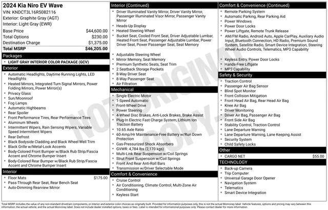 Used 2024 Gray Kia Wave image 2
