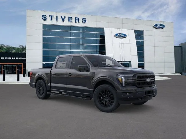 New 2026 Agate Black Metallic Ford Lariat® image 1