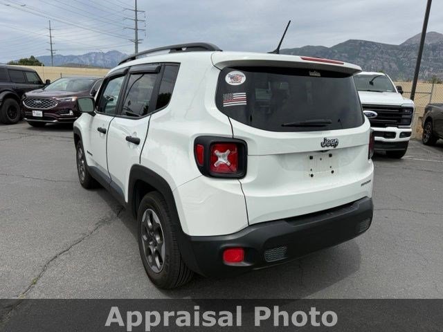 Used 2017 Alpine White Jeep Sport image 4