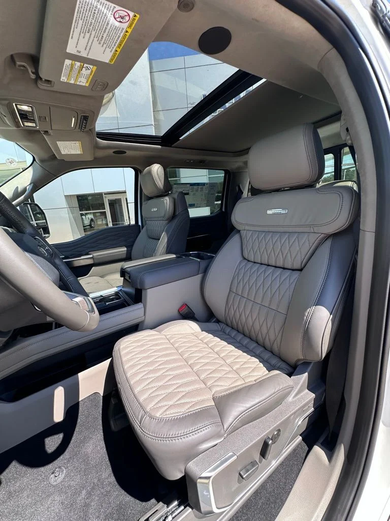New 2026 Star White Metallic Tri-Coat Ford F-350® Platinum® image 11