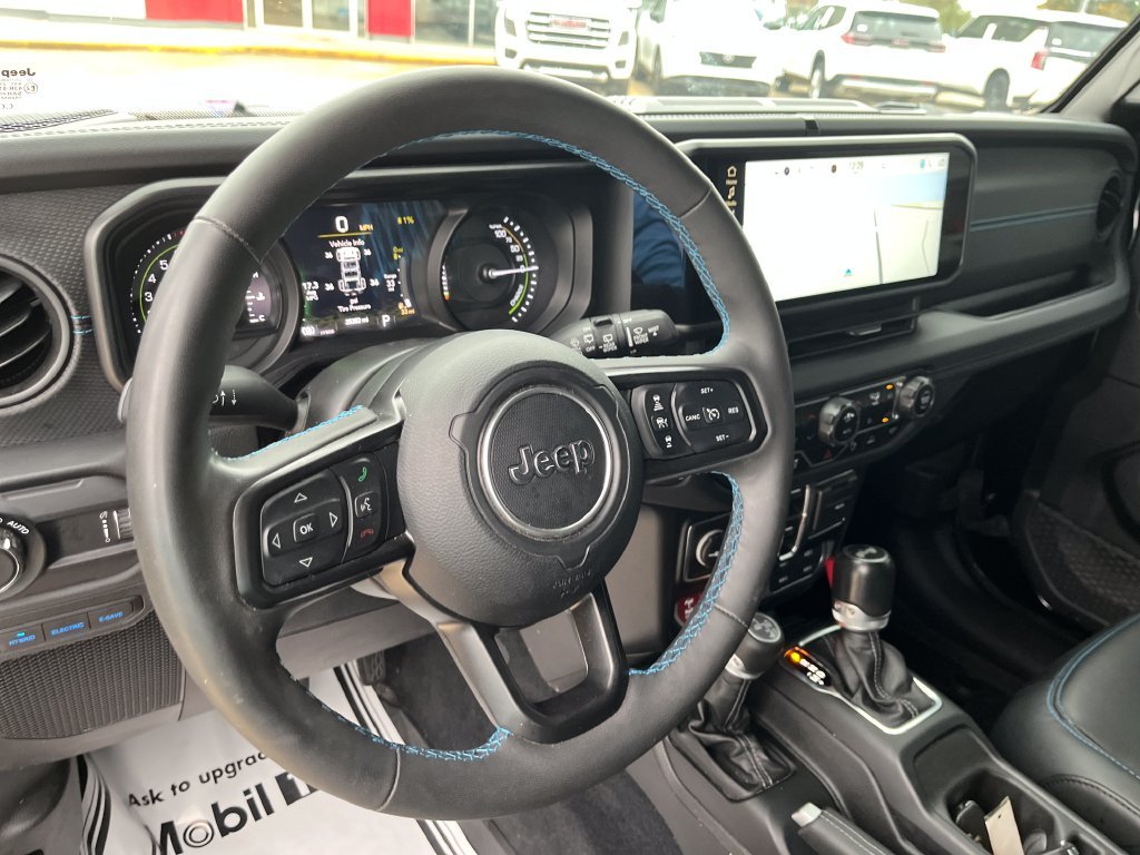 Used 2024 Black Jeep Rubicon 4xe image 14