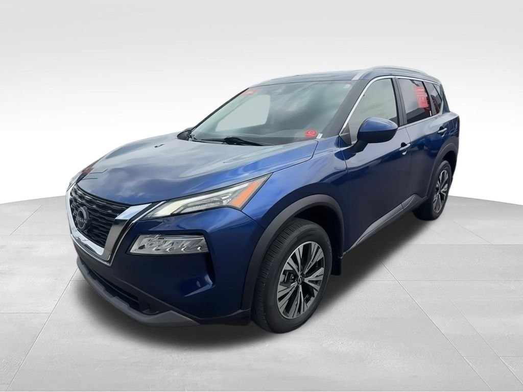 Certified Used 2023 Blue Nissan SV image 4