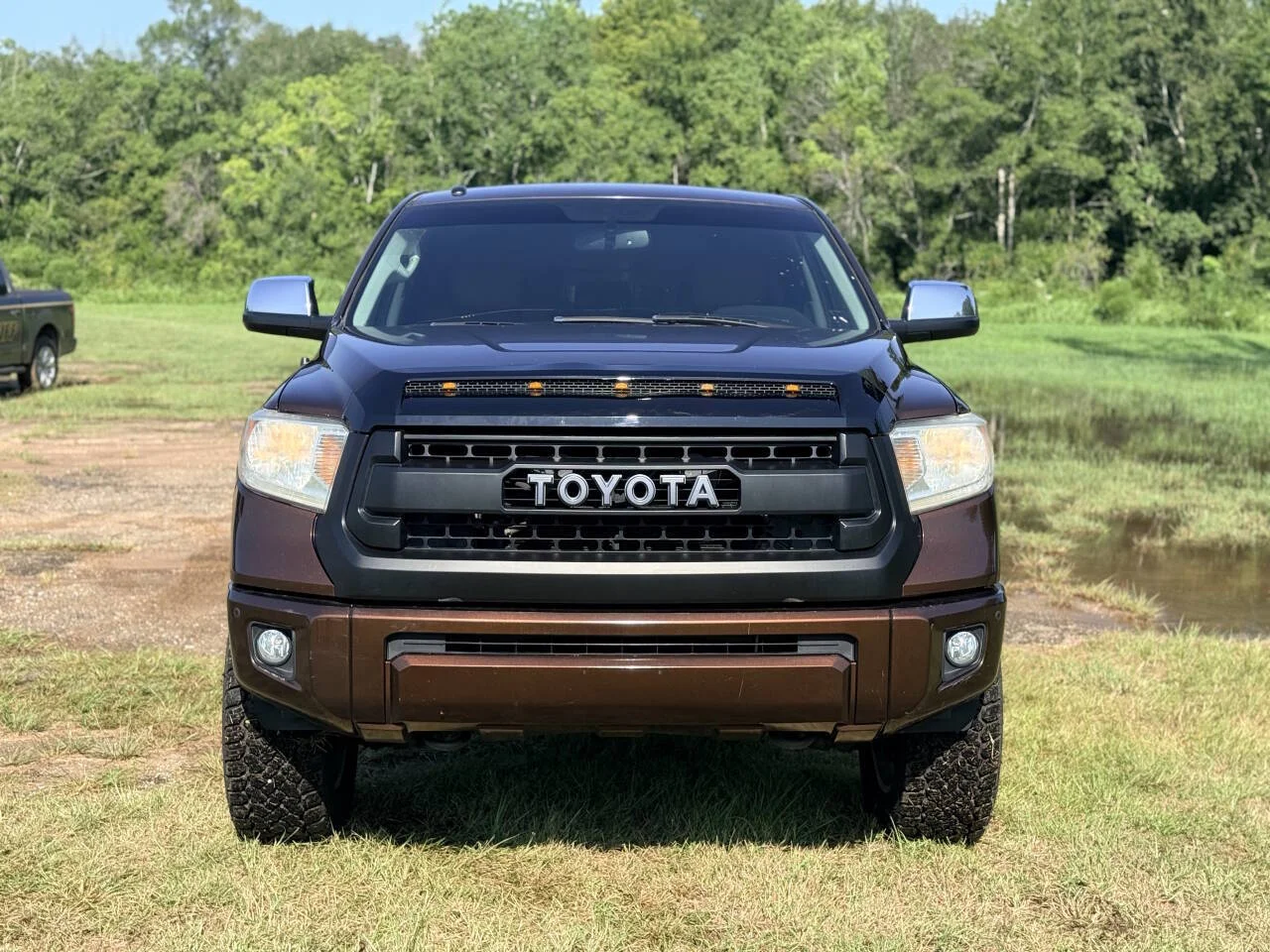 Used 2017 Brown Toyota 1794 Edition 4x4 4dr CrewMax Cab Pickup SB (5.7L V8 FFV) image 8