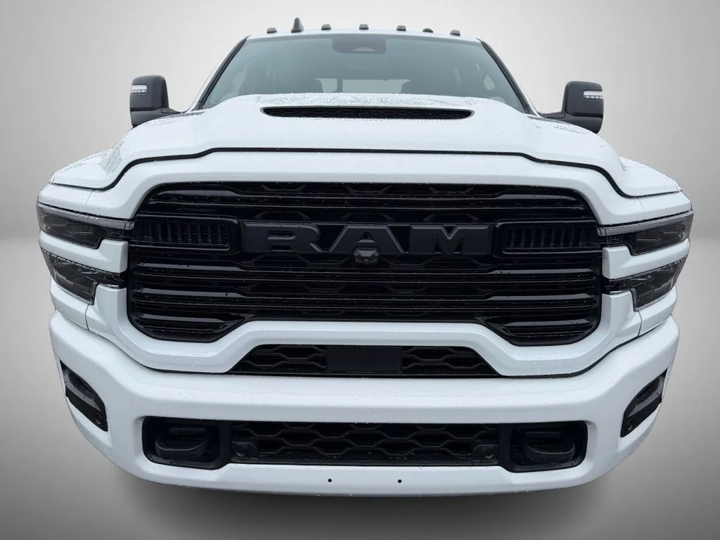 New 2026 Bright White Clear-Coat Exterior Paint RAM Laramie image 9