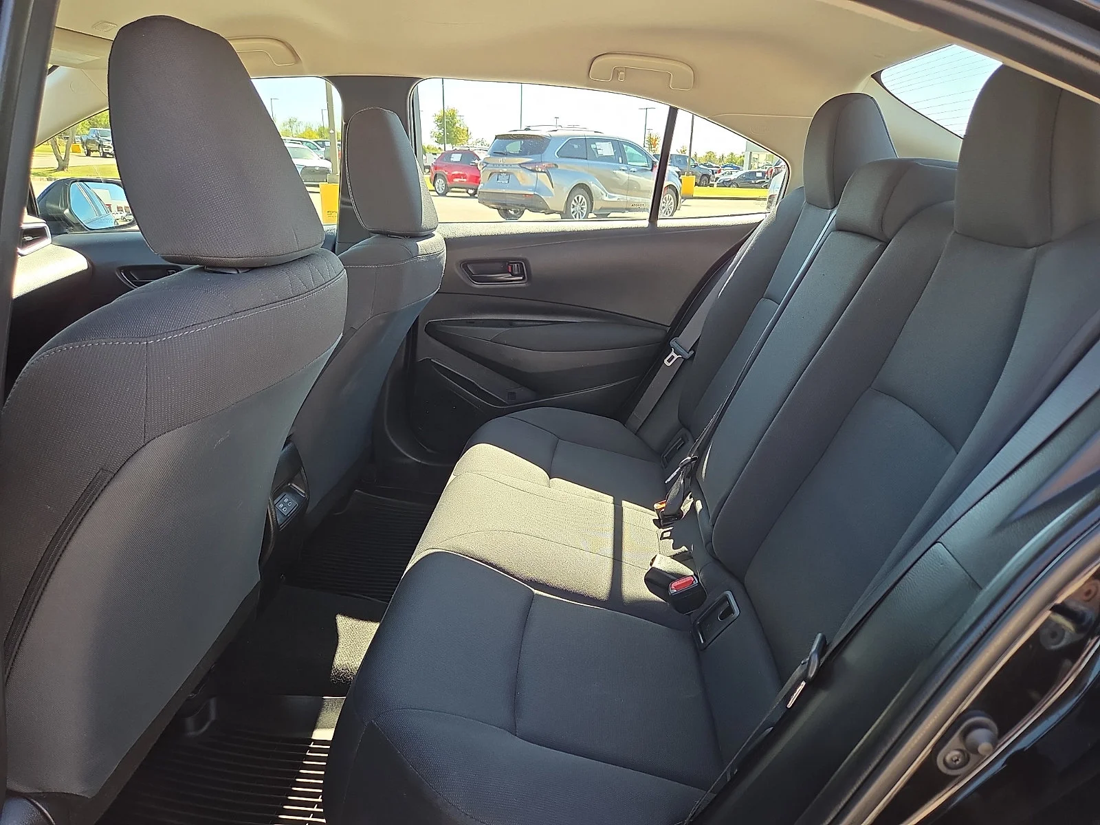 Used 2025 Midnight Black Metallic Toyota LE image 10