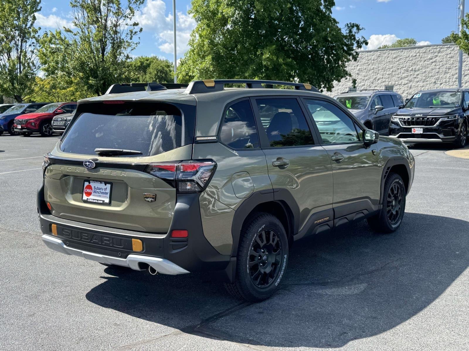 New 2026 AUTUMN GREEN METALLIC Subaru Wilderness image 2