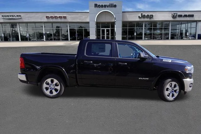 New 2026 Diamond Black Crystal Pearlcoat RAM Big Horn image 2