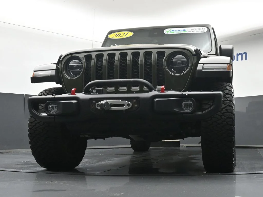 Certified Used 2021 Green Jeep Rubicon image 7