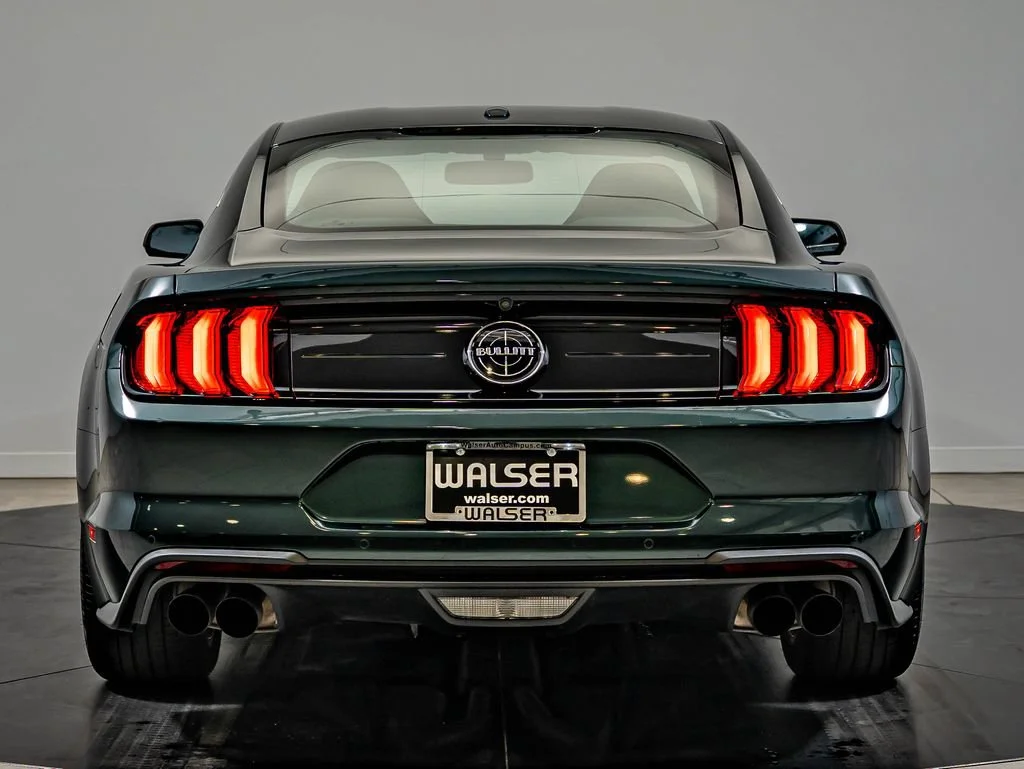 Used 2019 Dark Highland Green Metallic Ford Bullitt image 6