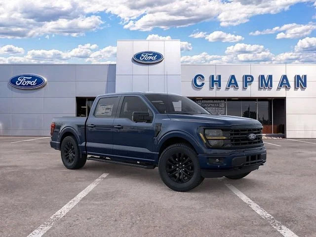 New 2026 Antimatter Blue Metallic Ford XLT image 7