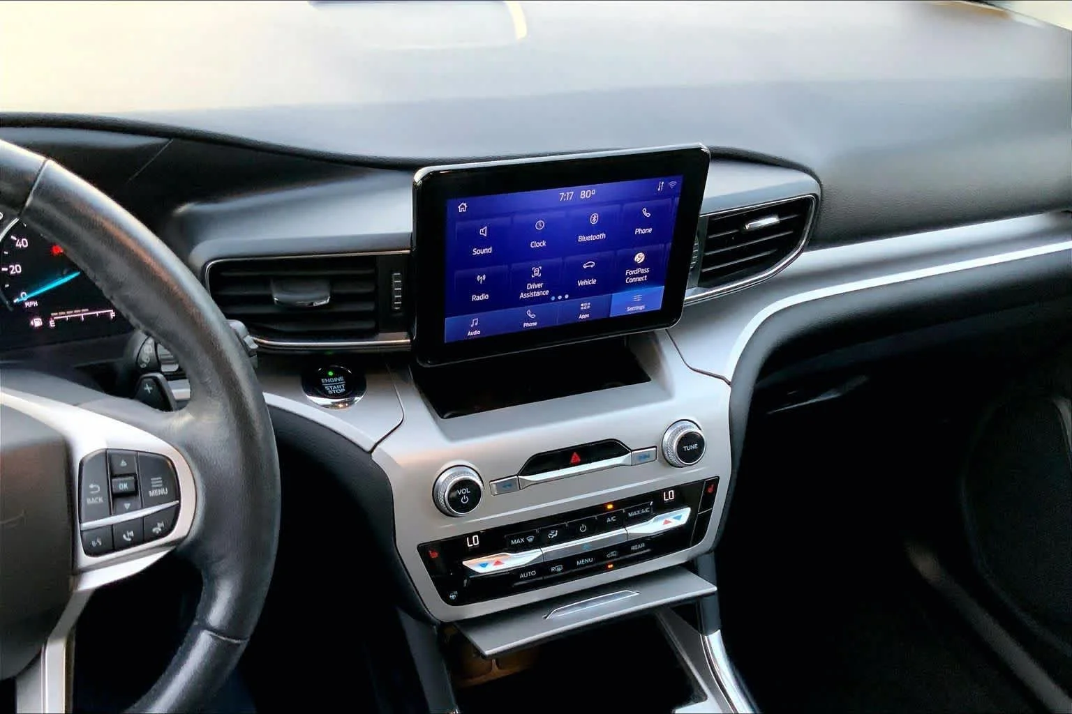 Used 2021 Carbonized Gray Metallic Ford XLT image 7